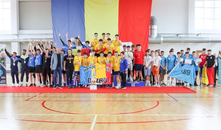 Olimpiada Națională a Sportului Școlar - faza Națională la Handbal gimnaziu băieți și-a desemnat câștigătorii!