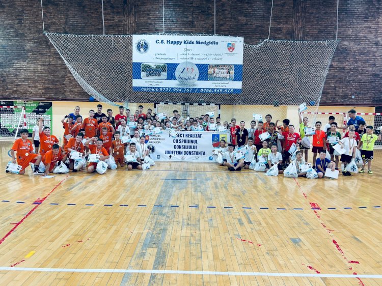 Cupa “Medgidiei”: Un Weekend Plin de Energie și Handbal la Sala Sporturilor „Iftimie Ilisei”