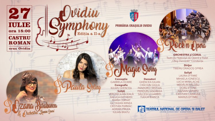 Primăria Orașului Ovidiu vă invită la OVIDIU SYMPHONY - ediția a II-a