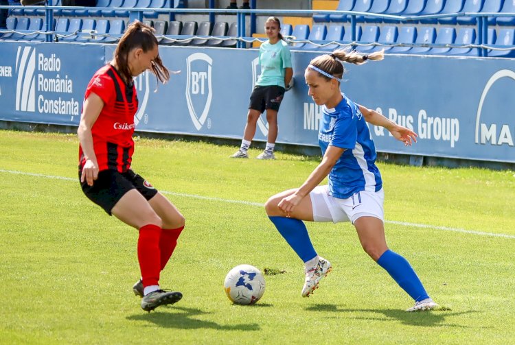 Superliga feminină de fotbal: Niciun gol în derbyul dintre Farul şi Csikszereda – Galerie Foto