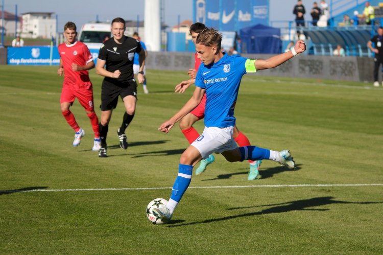 Youth League, turul II, manșa tur: Farul - IMT Novi Belgrad 2-0 - Galerie Foto